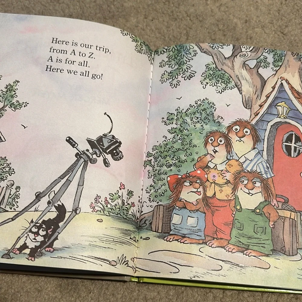 Mercer Mayer Vintage Book Lot 4 Little Critter Golden Shape Book 1982